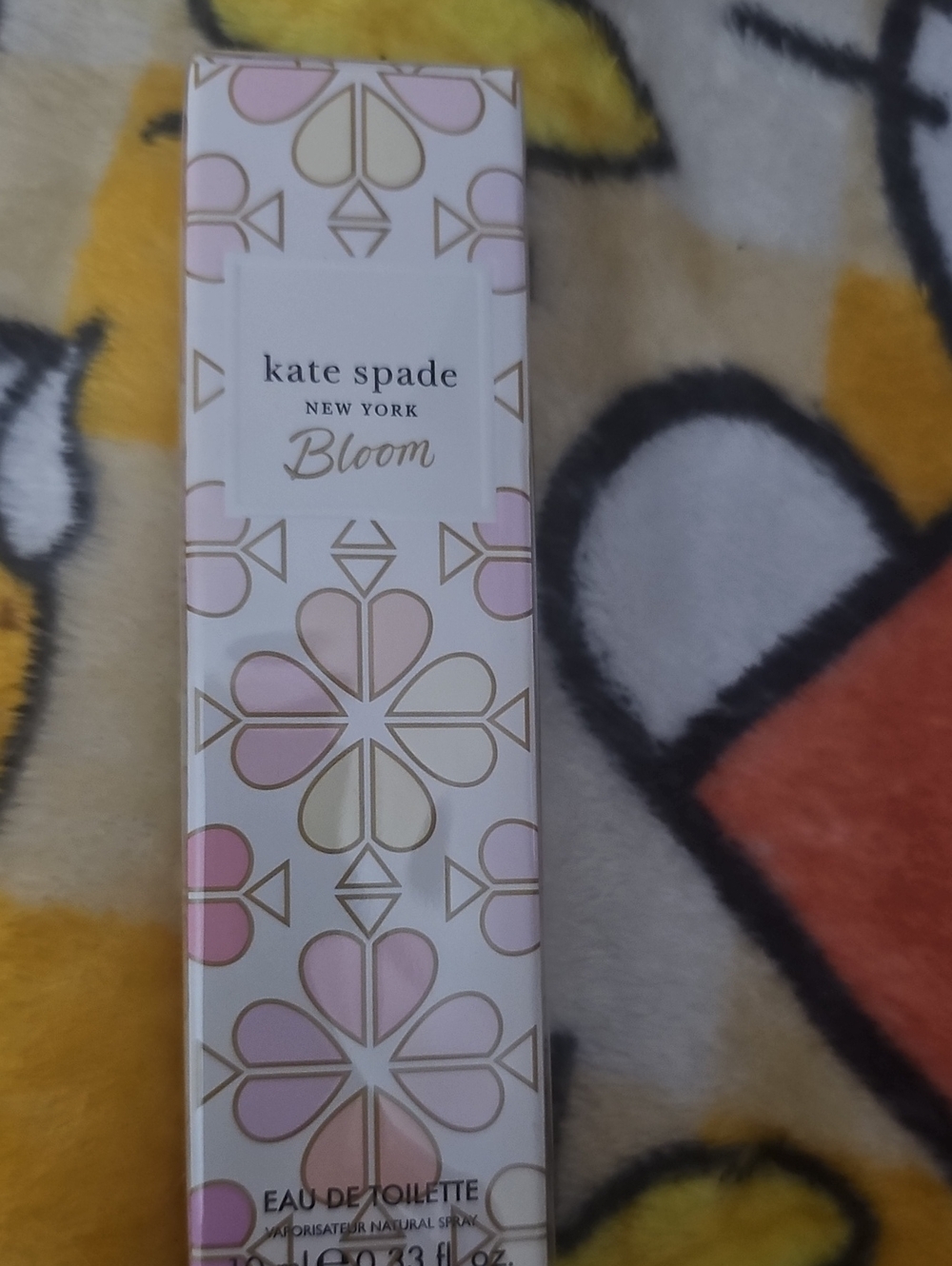 kate spade Bloom Pink & Gold Floral Box